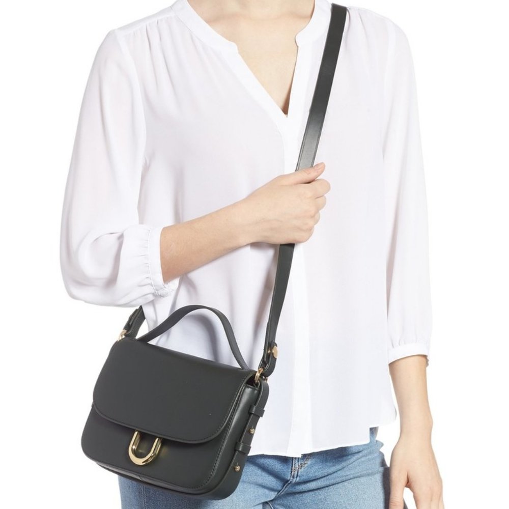 J. Crew Harper Crossbody Bag In Italian Leather